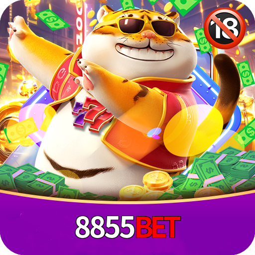 Imagem promocional da 8855BET mostrando a plataforma e suas vantagens